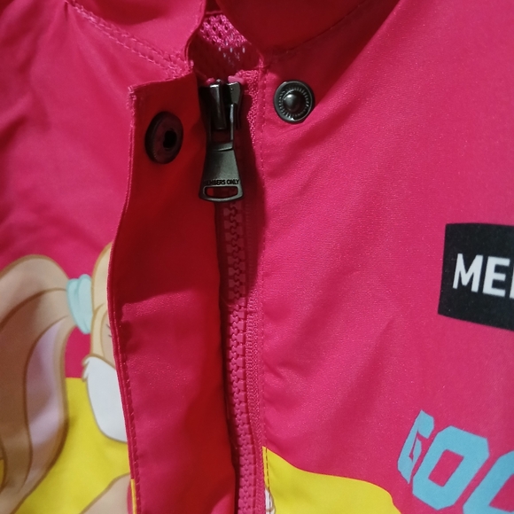 Members Only × Looney Tunes Lola Bunny & Bugs Bunny Windbreaker Juniors Size: L - Picture 4 of 9